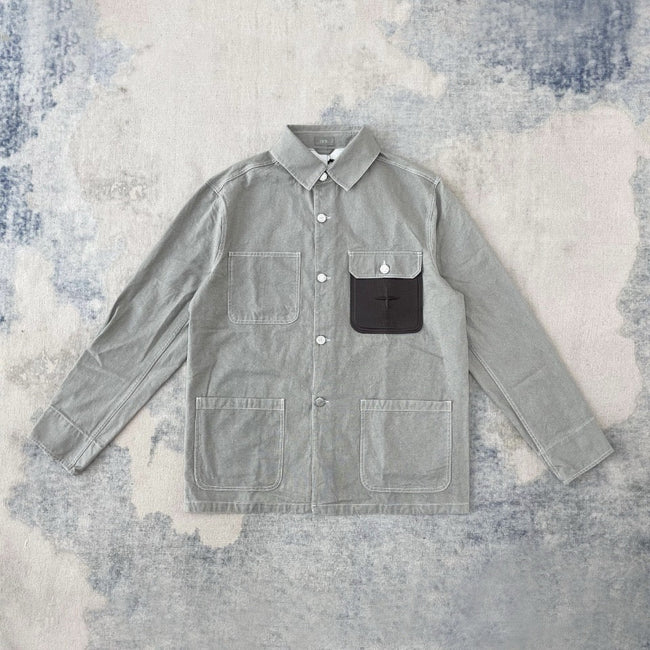 Contrast Pocket Utility Shirt