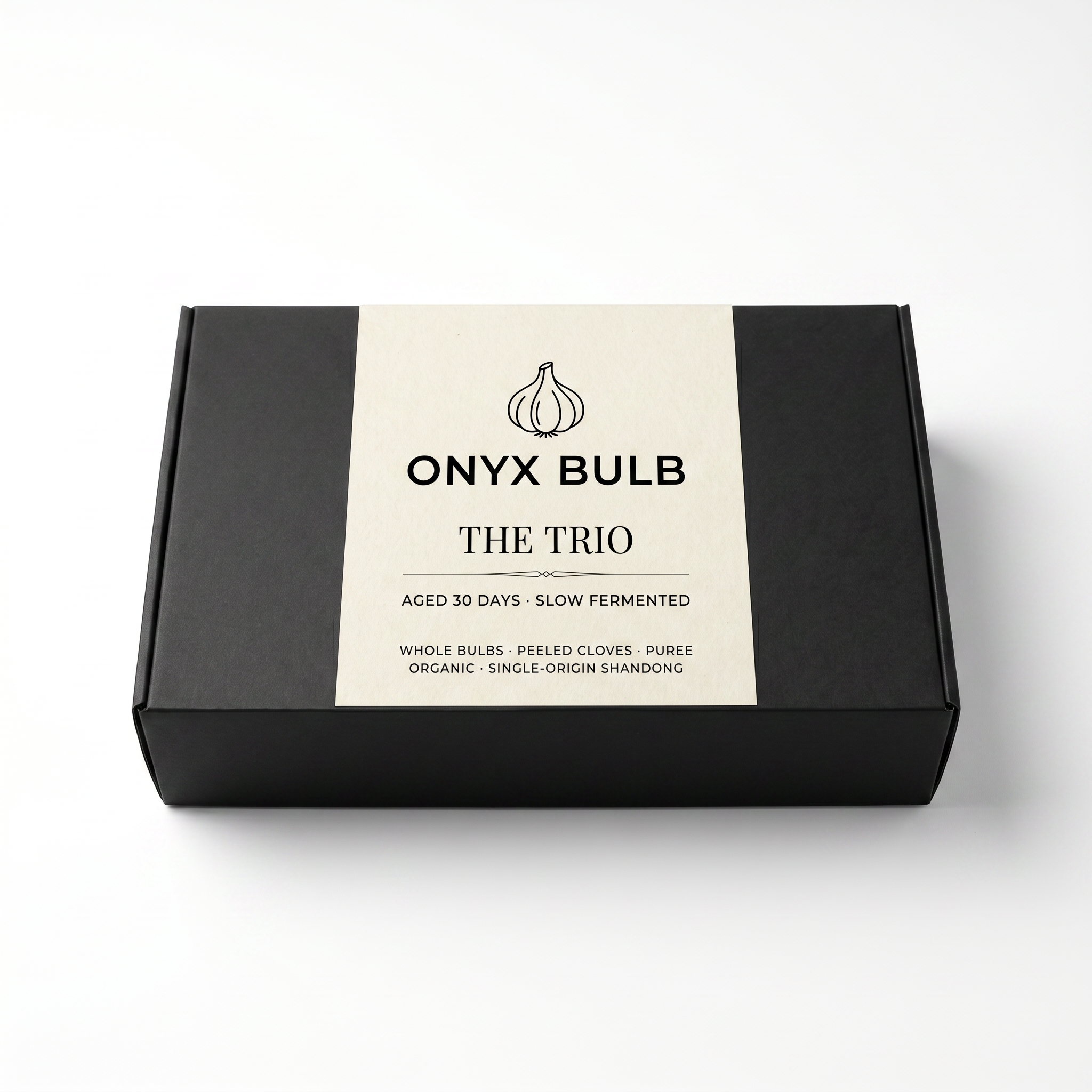 The Trio — Gift Box — front packaging