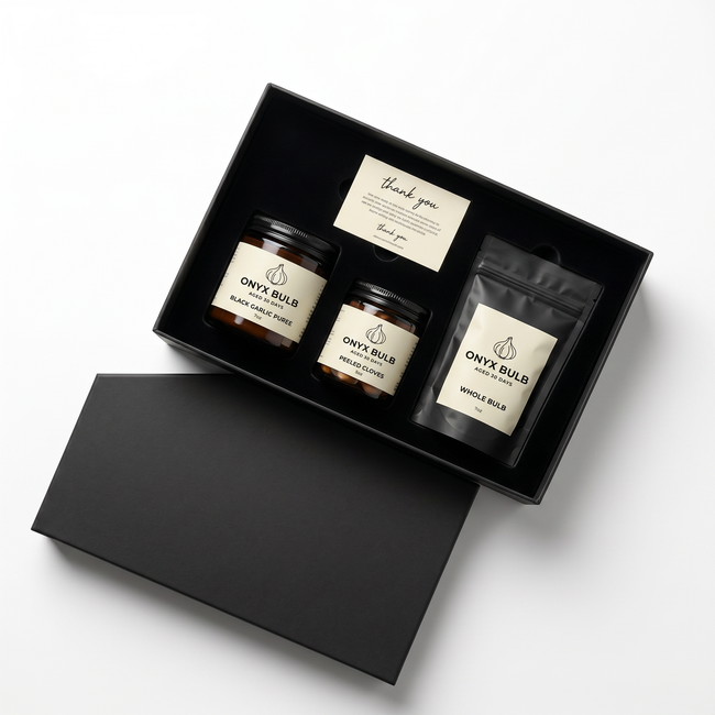 The Trio — Gift Box — nutrition facts label