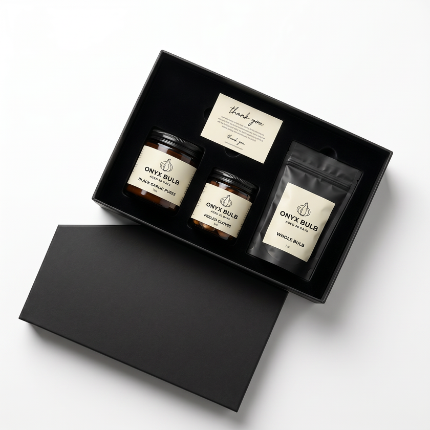 The Trio — Gift Box — nutrition facts label