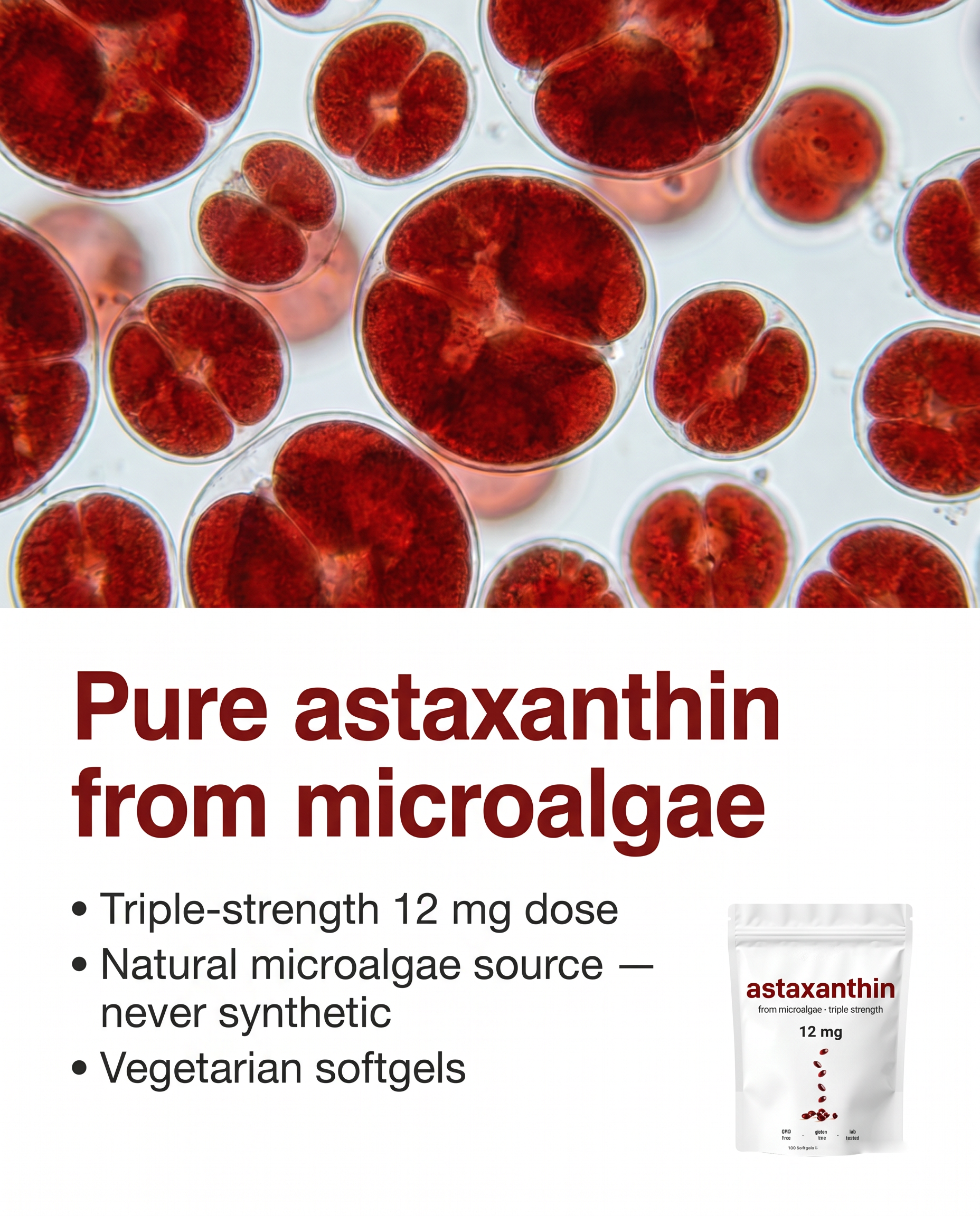 Pure microalgae sourcing card
