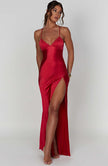 Ruby Radiance Maxi Dress-Red