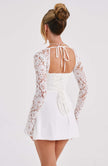 Twilight Temptation Mini Dress- Ivory
