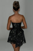 Melinda Mini Dress - Black Sparkle