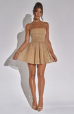 Melinda Mini Dress - Gold Sparkle