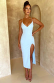 Kiara Midi Dress - Light Blue