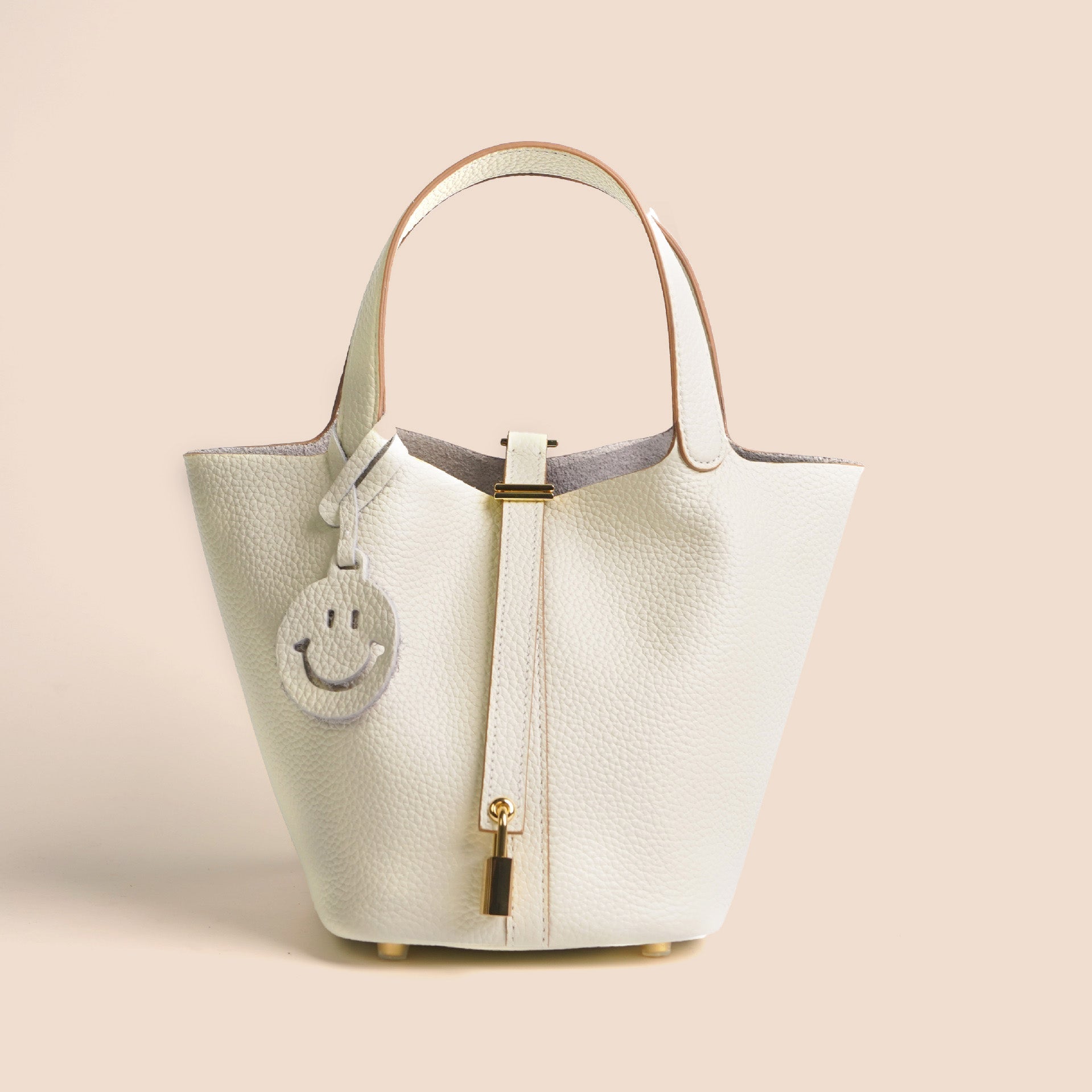 Etoupe Luxe Lock Tote