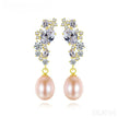 Natural Freshwater Sterling Silver Pearl Stud Earring Adalynn