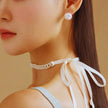 Retro Style Sterling Silver Freshwater Pearl Stud Earrings Dee