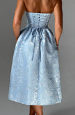 Sienna Midi Dress- Blue