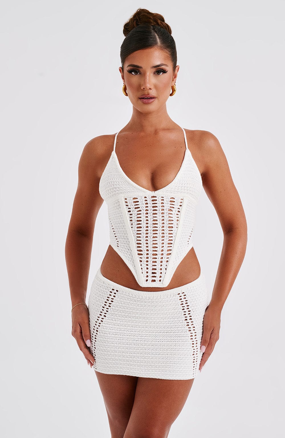 Sunlit Top - White