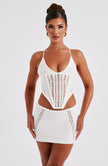 Sunlit Top - White