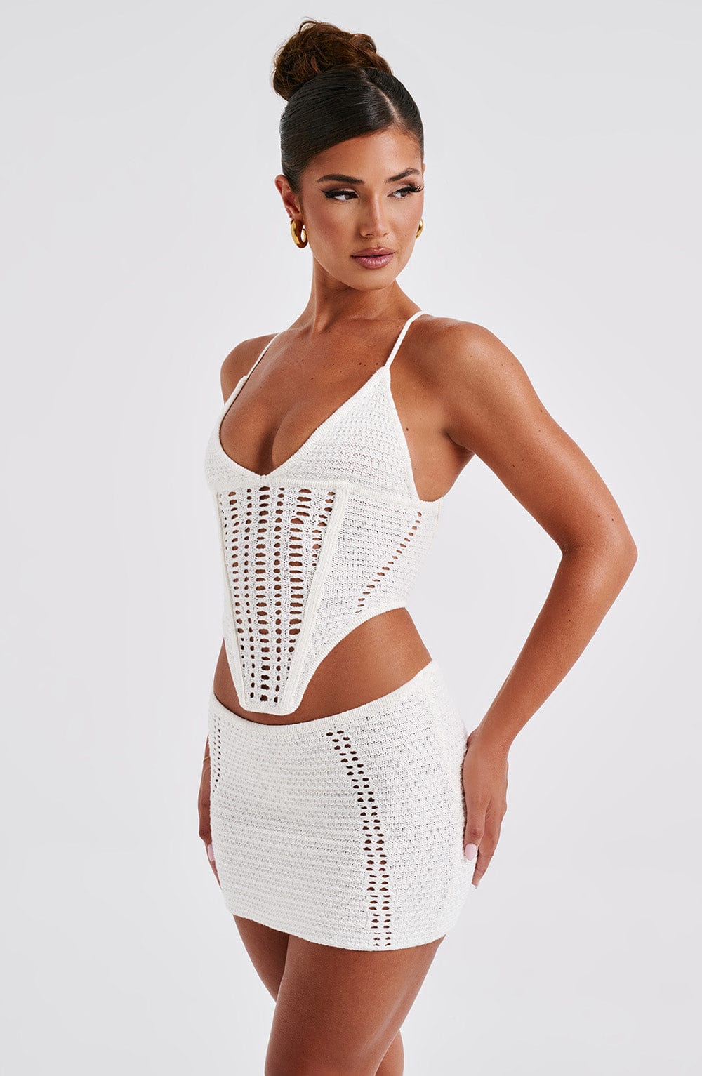Sunlit Top - White