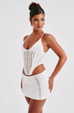 Sunlit Top - White
