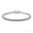 Sparkling Tennis Moissanite Bracelet Ann