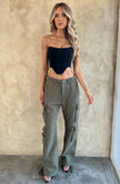 Tinashe Cargo Pants - Khaki