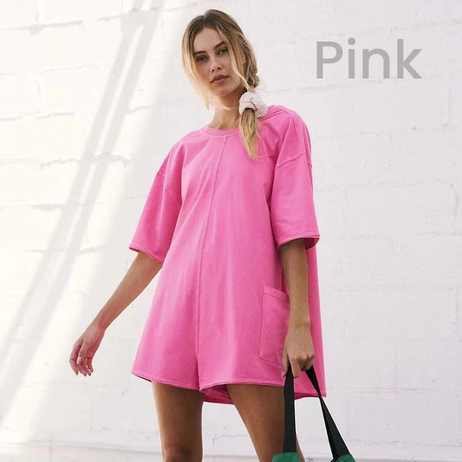Viral Oversized T-Shirt Romper