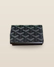 Honore Chevron Card Wallet - Black