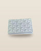 Honore Chevron Card Wallet - White