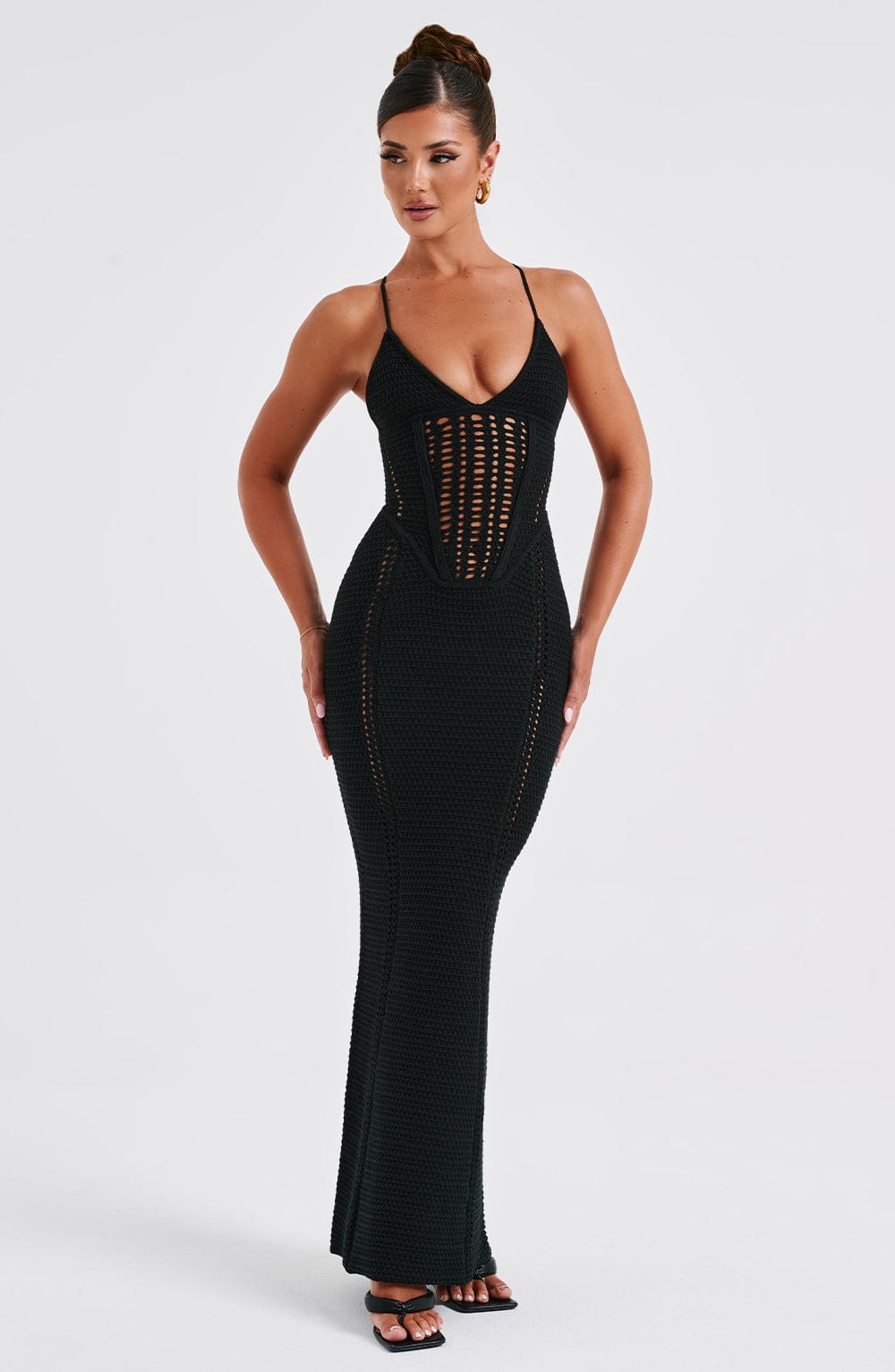 Xena Maxi Dress - Black