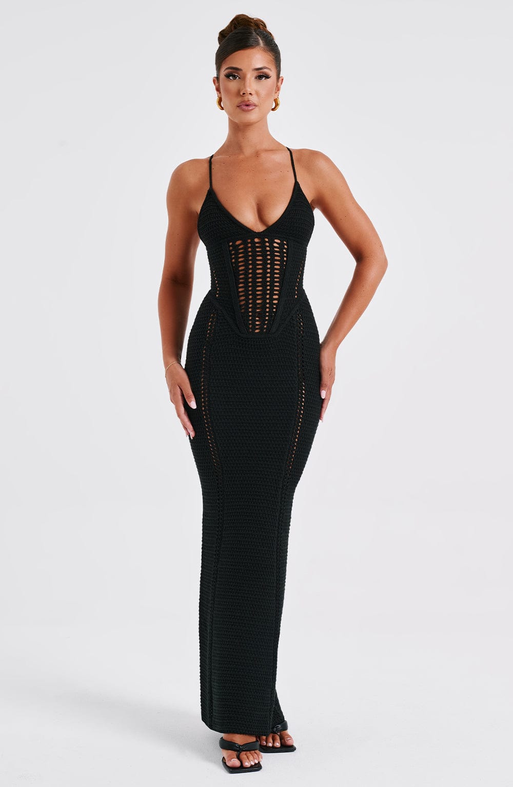 Xena Maxi Dress - Black