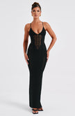 Xena Maxi Dress - Black