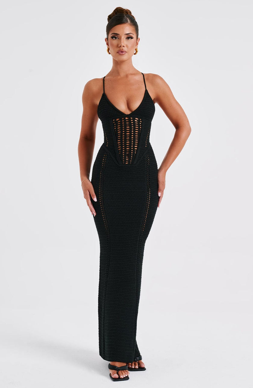 Xena Maxi Dress - Black