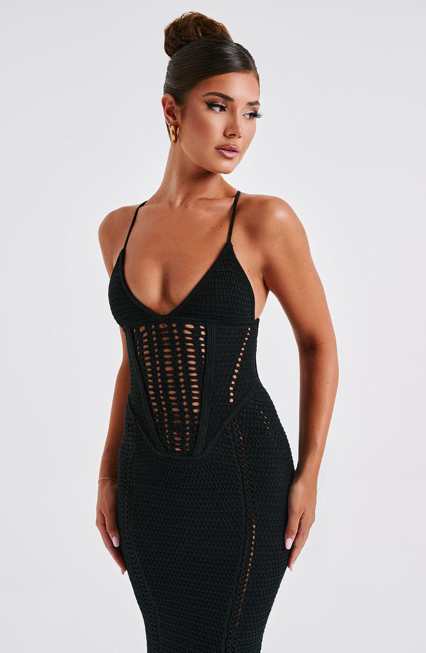 Xena Maxi Dress - Black