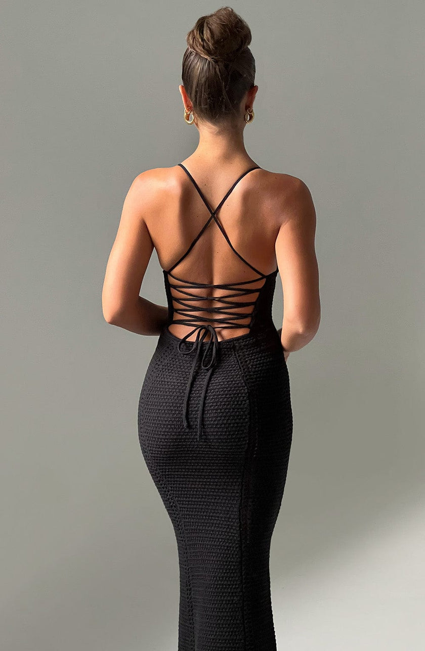 Xena Maxi Dress - Black