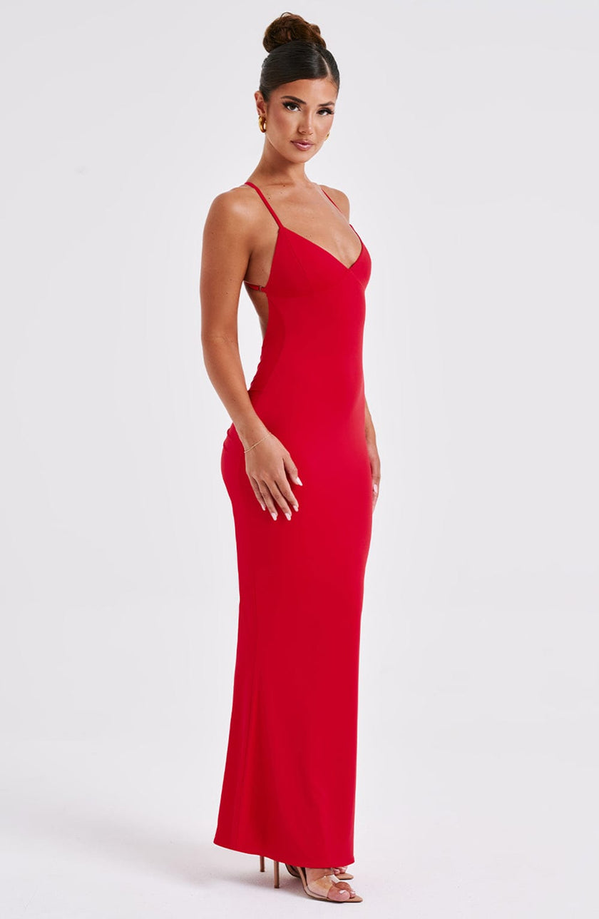 Zara Maxi Dress - Red