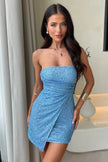 ZETA DRESS - BLUE